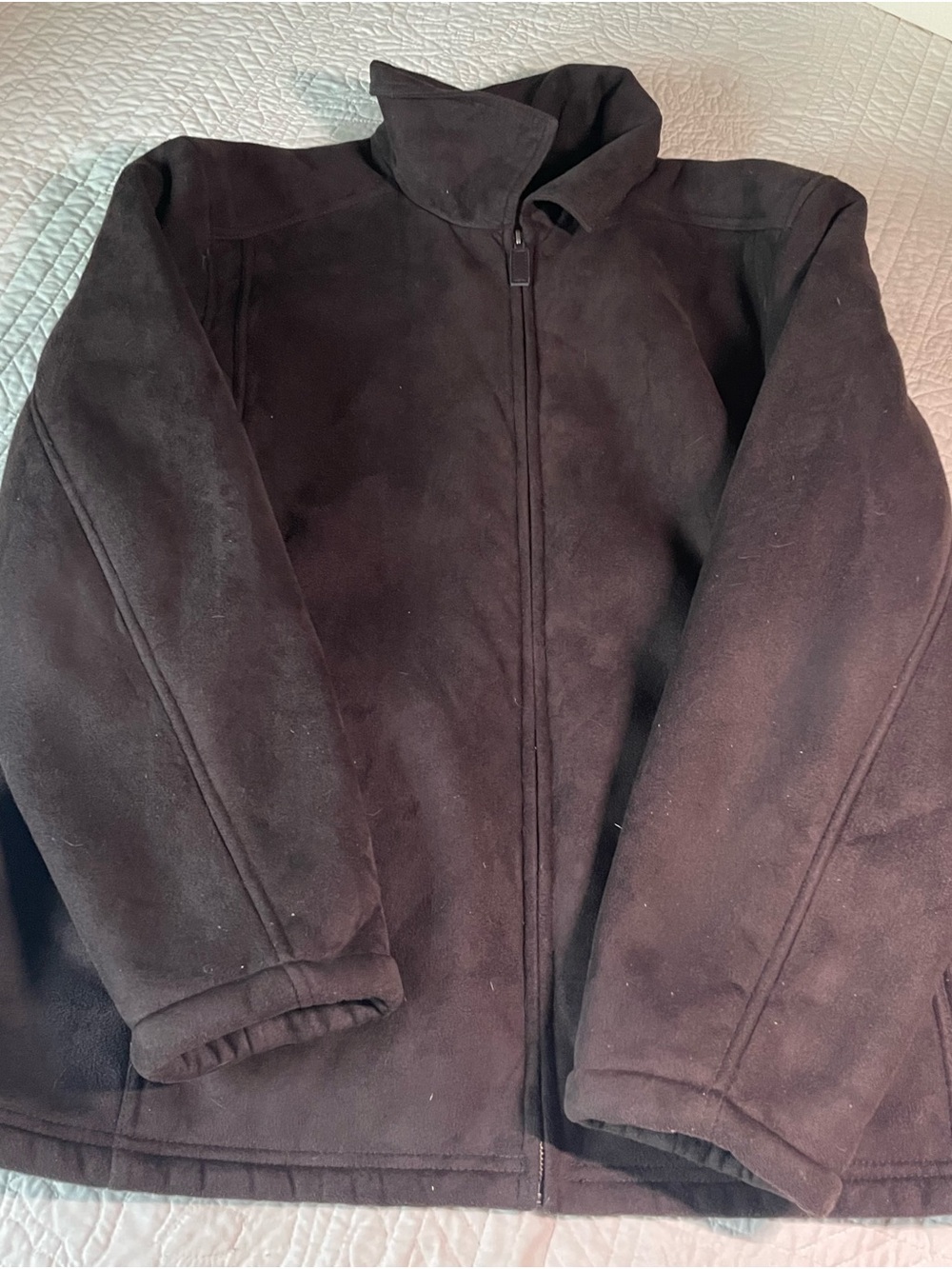 Northwest Territory Men's Dark Brown Full-Zip Performance Jacket